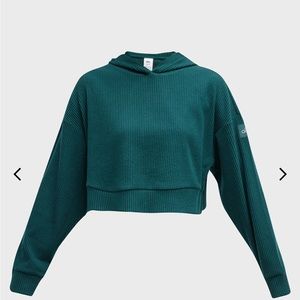 Alo Yoga Ribbed Hoodie Sweatshirt “Muse”